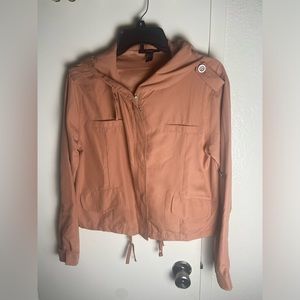 Forever 21 Womens Utility Coat (Mauve)